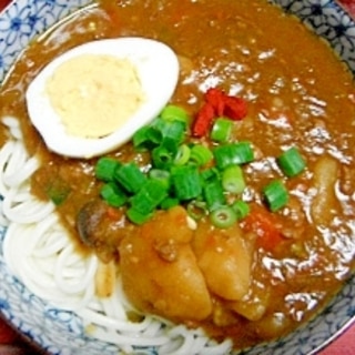 肉じゃがの余りで作るカレーうどん